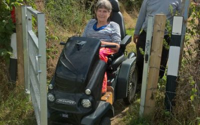 Sarratt welcomes Disabled Ramblers, the Chess Valley IS open to all ….