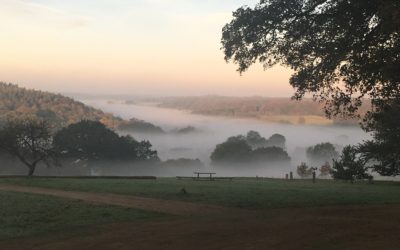 Misty morning in October…
