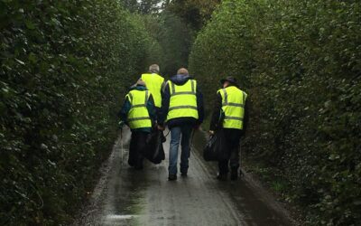 Litter Picking Angels in our midst….