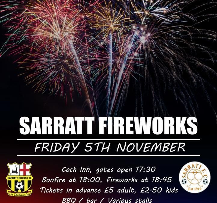 Sarratt Fireworks 5th November